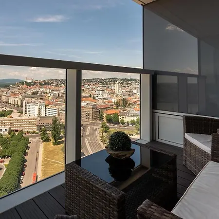 Panorama - Sunset And Castle View, 22nd Floor, Garage, Ac Lejlighed *
